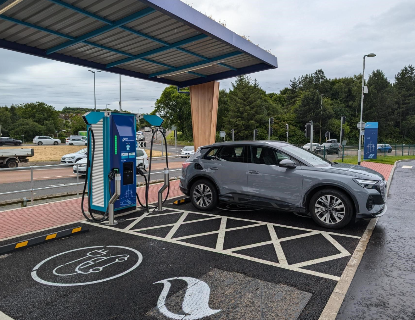 Man laughing at Heliox office